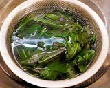 金時草と戻り鰹のたたき作り方3写真