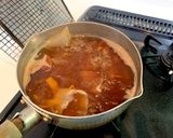 豚汁定食用の主菜系豚汁作り方5写真