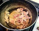 豚汁定食用の主菜系豚汁作り方7写真