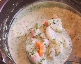 ほうれん草とレンチン根菜のクリームスープ作り方14写真