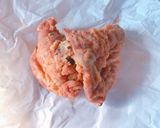 朝ごはんに♪フライドチキンでサンドイッチ作り方1写真