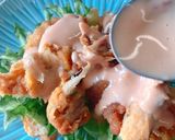 朝ごはんに♪フライドチキンでサンドイッチ作り方7写真