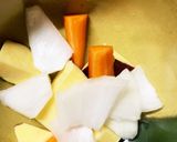 全てレンジ鶏胸肉根菜の坦々ごま炒め煮作り方7写真