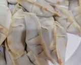ホットプレートで、カリカリチーズ餃子作り方5写真
