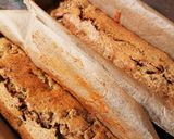ほうじ茶と固めな柿のパウンドケーキ作り方14写真