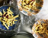 全てレンジなす豆腐肉チヂミ風ドーム蒸し作り方15写真