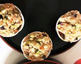 全てレンジなす豆腐肉チヂミ風ドーム蒸し作り方17写真