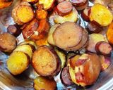 さつまいもの赤ワイン煮。作り方5写真