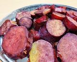 さつまいもの赤ワイン煮。作り方6写真