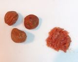 揚げない☆鶏の梅しそチーズ作り方1写真