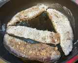 豚レバーの生姜焼、衣つき!作り方7写真