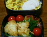 梅シソ☆鶏ムネでパクッと挟み揚げ作り方5写真