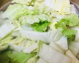 白菜＆ブロッコリーの洋風10分鍋サラダ作り方1写真