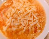 レンジで簡単！オニグラ温玉スープごはん作り方7写真