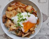 簡単！ランチにぴったり♪焼きとり丼作り方5写真
