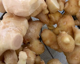 ご飯がススム！新生姜の醤油漬け作り方1写真