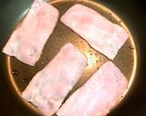 ベーコンとたまごのバケットサンド作り方3写真