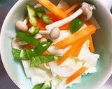 レンジで茹で中華麺の味噌ラーメン作り方1写真