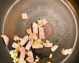 燻製オリーブオイルのクリームパスタ作り方2写真