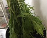 水菜復活させた後ごま油であえたやーつ作り方2写真