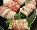 豚バラ巻チーズのせ作り方2写真