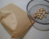 茶封筒 de おつまみ銀杏作り方8写真