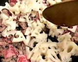 レンコンと牛肉のきんぴら作り方3写真