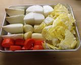 おかゆモードで炊飯器ポトフ（炊飯器調理）作り方1写真