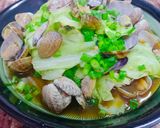 キャベツとあさりのサッと煮作り方6写真