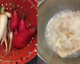 鶏挽き肉と高野豆腐のみぞれ煮作り方2写真