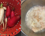 鶏挽き肉と高野豆腐のみぞれ煮作り方2写真