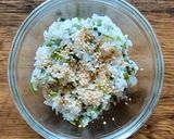 セリ混ぜご飯のおにぎり◎お弁当に♪作り方4写真