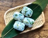 セリ混ぜご飯のおにぎり◎お弁当に♪作り方5写真