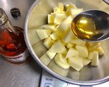 林檎の杏仁豆腐作り方2写真