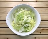 ご飯進むピリ旨＊白菜と舞茸の麻婆風炒め＊作り方2写真
