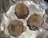 【簡単】キャラ弁 おかず 紫玉ねぎ肉巻き作り方4写真