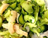 ナイラゲとリュウキュウのゆの酢和え作り方7写真