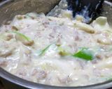 長ねぎとポテトと挽き肉のマカロニグラタン作り方8写真