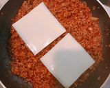 パパッと！チーズハンバーグ丼作り方5写真