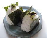 熱々☆太白ごま油で塩こんぶ&ねぎおにぎり作り方5写真