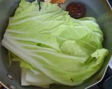 白菜の辛子ポン酢和え作り方1写真