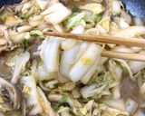 ご飯進むピリ旨＊白菜と舞茸の麻婆風炒め＊作り方12写真
