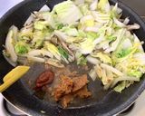 ご飯進むピリ旨＊白菜と舞茸の麻婆風炒め＊作り方9写真