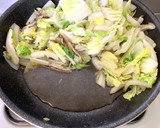 ご飯進むピリ旨＊白菜と舞茸の麻婆風炒め＊作り方8写真
