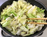 ご飯進むピリ旨＊白菜と舞茸の麻婆風炒め＊作り方7写真