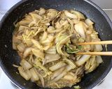 ご飯進むピリ旨＊白菜と舞茸の麻婆風炒め＊作り方15写真