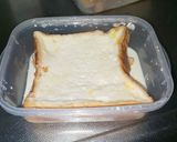 フレンチトースト ベーコン&チーズのせ作り方2写真