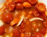 全てレンジフレッシュトマト肉なし麻婆春雨作り方13写真