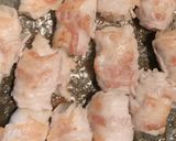 彼氏飯シリーズ★お腹満足★餅巻き豚作り方4写真