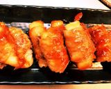 彼氏飯シリーズ★お腹満足★餅巻き豚作り方7写真